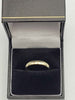 9ct Yellow Gold Wedding Band Ring – Engraved "I Love You" – Size R – 2.60 Grams