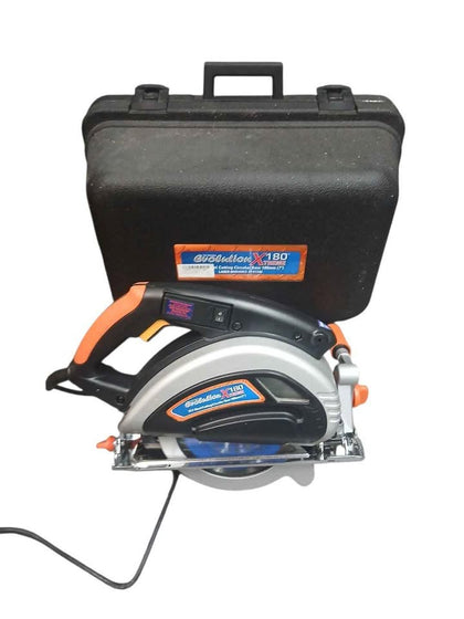 Evolution Xtreme 180 110v Steel Cutting Saw - With Case