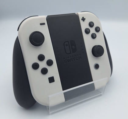 Official Nintendo switch joy-con pair white with gaming cradle unboxed