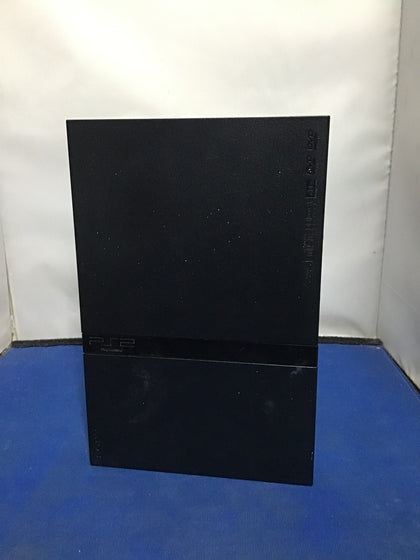 PlayStation 2 Black Console + Green Pad