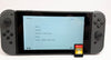 Nintendo switch grey with game
