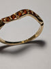 18ct Gold Ring With Red Stones