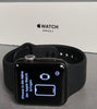 APPLE Watch Series 3 - Space Grey & Black Sports Band, 38 mm