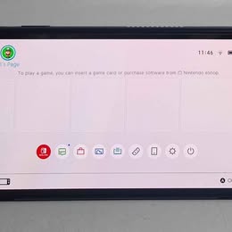 Nintendo Switch Console, 64GB OLED Scarlet/Violet + Red/Purple Joy-Con, Unboxed
