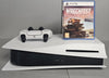 Sony Playstation 5 Disc Console, 825GB, White + Wreckfest