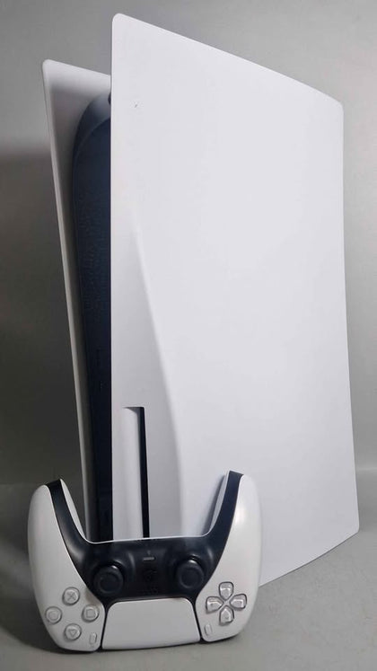 Sony PlayStation 5 Console, 825GB, White, Unboxed Disc Edition