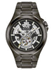 Bulova Maquina Automatic Men's Gunmetal Bracelet Watch