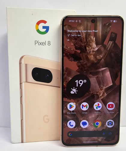 Google Pixel 8 5G 256GB AI Mobile Phone - Rose