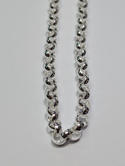 Brand New Silver Belcher Chain