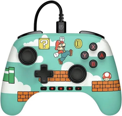 PowerA Wired Controller for Nintendo Switch 2.0 ( Mario Time)