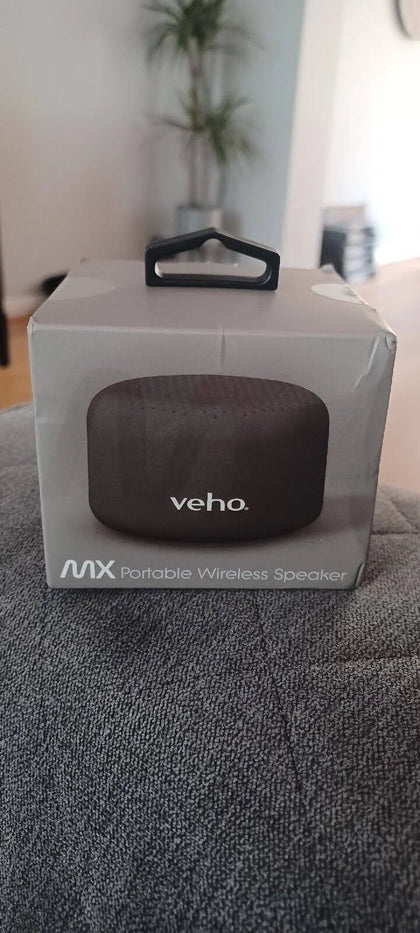 Veho Mx Portable Wireless Speaker - Black.