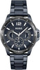 HUGO #SPORT Men's Blue IP Bracelet Watch