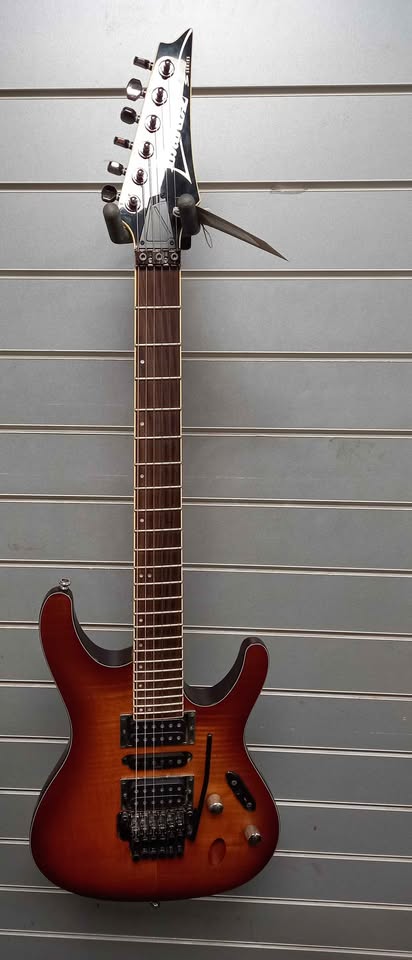 Ibanez S870FM Electric 6 String Guitar - Brown