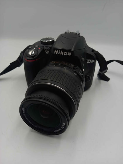 Nikon D3300 + 18-55 VR II DX AFS With Case, Battery Charger & 2 Fish Eye Lens