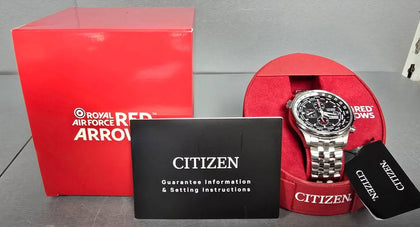 Citizen Men's Chronograph Red Arrows Watch CA0080-54E ***Boxed with book***