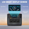 LVYUAN Rechargeable Energy Supply Power Station Generators Portable 1200W Solar Portable Power Stations for Home/out Door