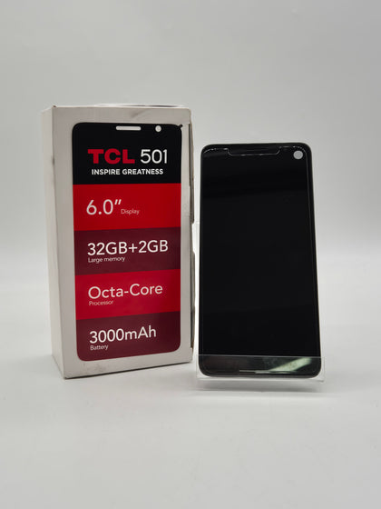 Tcl 501 64GB 4G Sim Free Prime Black