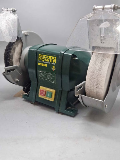 Record Power RSBG8 160mm (6in) Bench Grinder 550W 240V