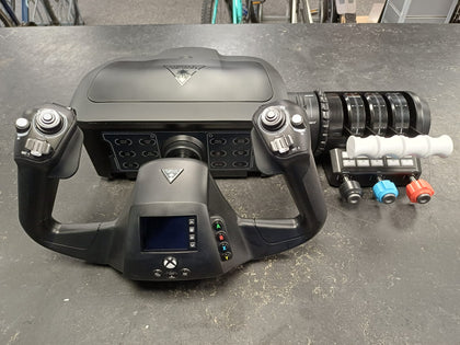 Turtle Beach VelocityOne Flight Universal Control System &  Logitech Flight Rudder Pedals