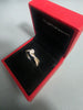 18ct White Gold  DIA Ring 3.4g 750 HM Size K/L