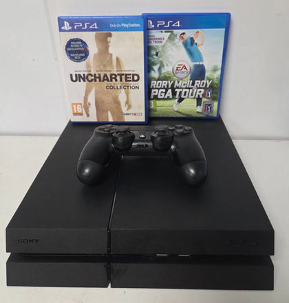Sony PlayStation 4 500GB Console & 2 Games
