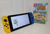 Nintendo Switch Limited Edition Blue & Yellow Console & Animal Crossing