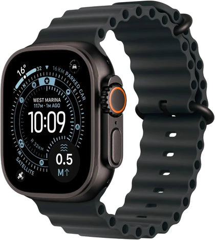 Apple Watch Ultra 3 GPS + Cellular 49mm Black Titanium Black Ocean Band mf0j4
