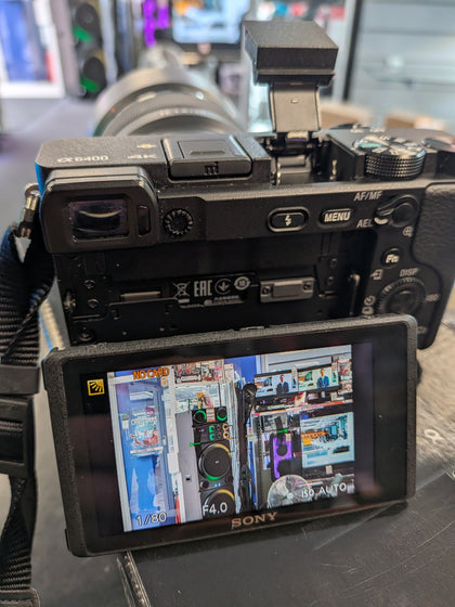 Sony A6400 Dslr Camera Plus 2 Lenses Boxed