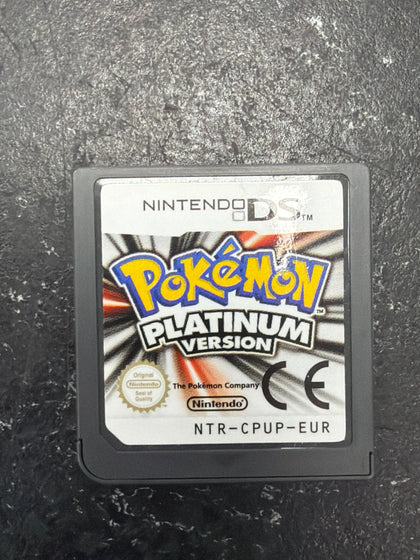 Nintendo DS Pokémon Platinum Version Cartridge - Chesterfield