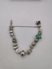 Pandora Bracelet with 16 charms And a Safety chain Hallmarked(ALE) Boxed