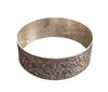 Silver Floral 44gm Bangle