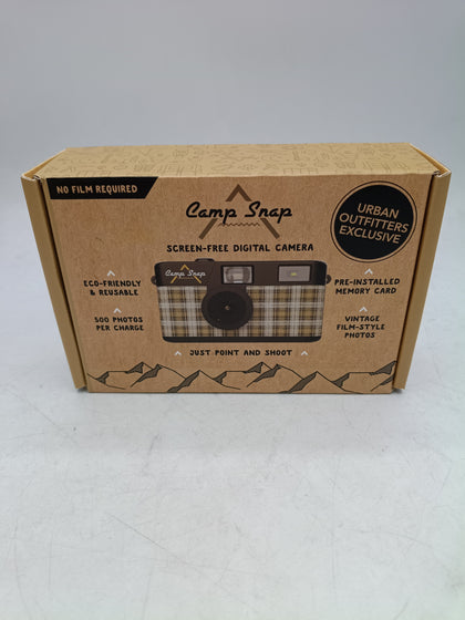 Camp Snap UO Exclusive Check Screen-Free Digital Camera - Neutral ALL at Urban Outfitters