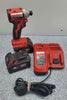 Milwaukee (M18 BLIDRC) Impact With 2x 4.0ah Batteries And Charger