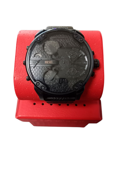 Diesel Mens Mr Daddy 2.0 Black Watch DZ-7468