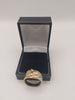 9k Gold Ring DIA 8.8G Hallmarked(375)&Tested Size X