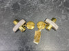 18ct Platinum Cuff Links 16.8g - With Authentic Diamonds