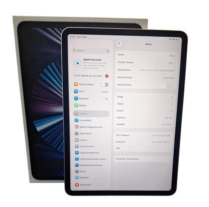 Apple 11 inch iPad Pro - Boxed - 128GB