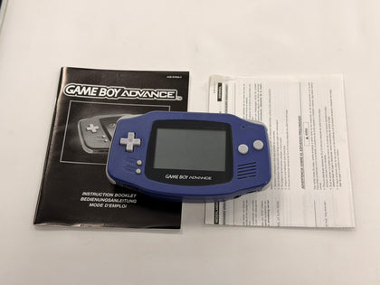 Game Boy Advance Console, Indigo, Boxed, Gameboy