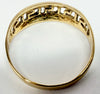 14ct Yellow gold Greek Key ring size N 1/2