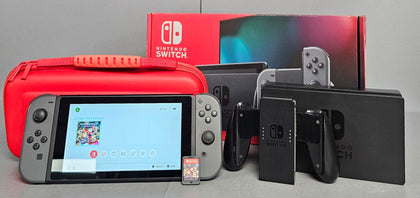 Nintendo Switch Generation 2 (Gray) + Mario Kart 8