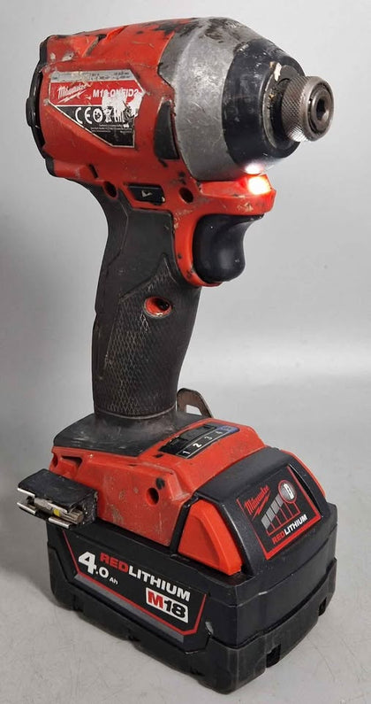 Milwaukee fuel M18(WITH 4.0AH M18 BATTERY AND CHARGER)