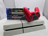 Playstation 4 Console BUNDLE, GAMES AND RED CONTROLLER