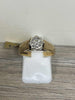 9ct Gold Ring (Size N) Apx 3.4g