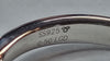 Sterling Silver  Solitaire Diamond Ring 0.50ct I1/2
