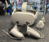 Meta Quest 3S Mixed Reality Headset - 128 GB *Missing Battery Cover Right Controller*