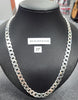 925 - Silver Curb Chain - 62.33g - 22"