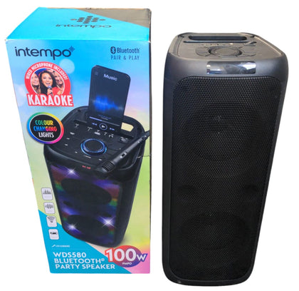 Intempo WDS580 Bluetooth Party Speaker 100 Watts