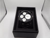Softech Men's Large face black watch