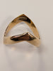 9ct Gold Wishbone Ring