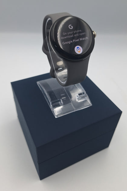 Google Pixel Watch 3 41mm WiFi stainless steel with grey strap boxed